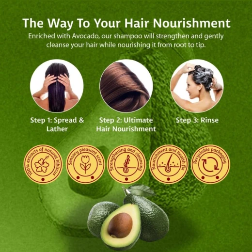 Vatika Naturals Mexican Avocado Hair Oil 200ml | Natural Oleic Acid & Vitamin A, E, F | For Shiny, Strong and Nourished Hair | No Paraben, No Sulfate, No Silicone - Vatika - Image 2