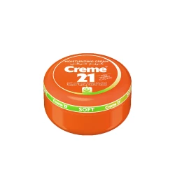 Creme 21 Moisturizing Cream 250ml, Hydro-Balance Formula with Vitamin E, Provides Deep Hydration, Nourishes Dry Skin, and Protects for Daily Care