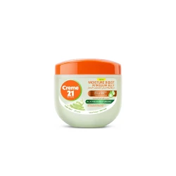 Creme 21 Aloe Fresh Petroleum Jelly 100ml, Enriched with Aloe Vera, Deep Moisturizing & Soothing Care for Dry Skin, Multi-Purpose Body & Lip Protection