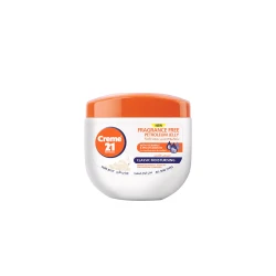 Creme 21 Classic Petroleum Jelly 100m, Deep Moisturizing Skin Protectant for Dry & Sensitive Skin, Multi-Purpose Care for Lips, Hands, Feet & Body