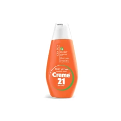 Creme 21 Body Lotion for Dry Skin 250ml – Rich Moisturizing Lotion, Provides Deep Hydration, Soothes Dry Skin, and Restores Softness for Daily Care