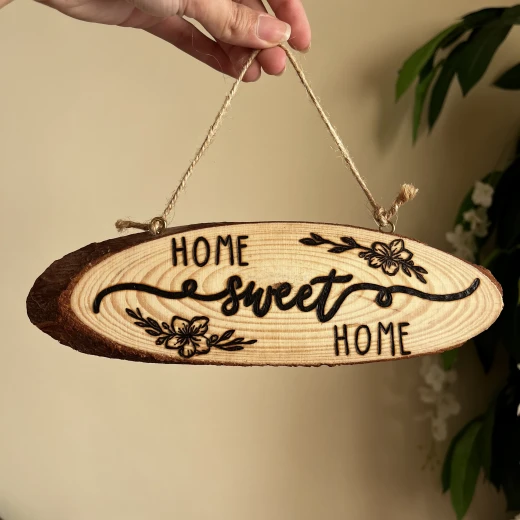 Home Sweet Home wood interior decoration - star zone - Image 2