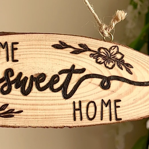 Home Sweet Home wood interior decoration - star zone - Image 4