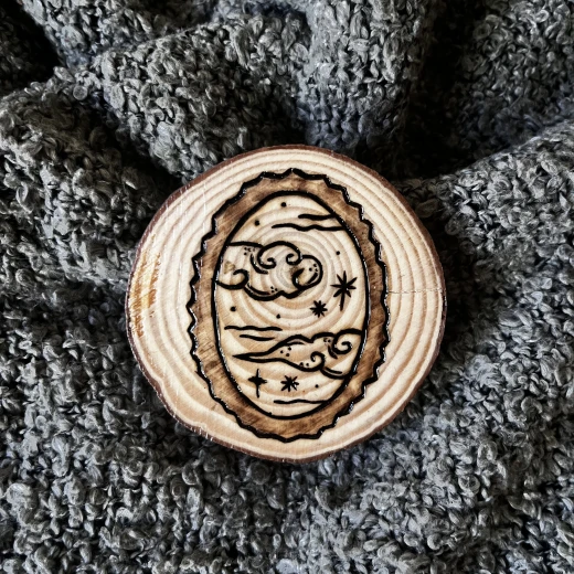 Star Zone dreamy wood coasters collection - star zone - Image 6