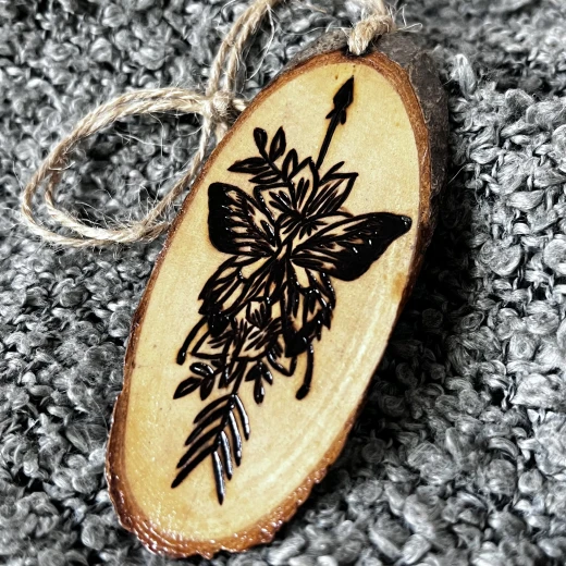 Wooden bags accessory from Star Zone - The butterfly - star zone - Image 3