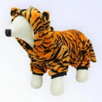 Winter Warm Dog Sweater for Dogs (Tiger, Size (M)) (Chest:34 cm) (Neck:28 cm) (Back Length: 31 cm) - Best buddies