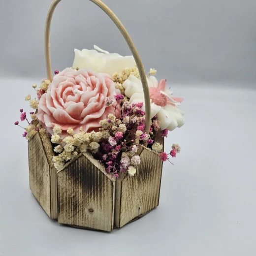 Skin and beyond small flower basket - Skin and beyond - Image 2