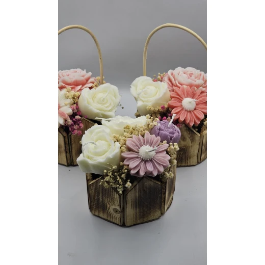 Skin and beyond small flower basket - Skin and beyond - Image 4