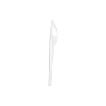 RZ  White Plastic Knives - 50 Pieces - RZ Products