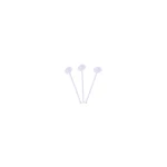 A  ccessories - Plastic - Smoothie Stirrers - White - 50 Pieces - RZ Products