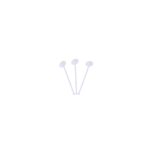 A  ccessories - Plastic - Smoothie Stirrers - White - 50 Pieces - RZ Products - Image 2