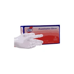 Exam Gloves - Red Box - White Glove - Powder Free - Large