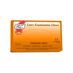 Nitrile Gloves - Orange Box - Blue Glove - Powder Free - Small