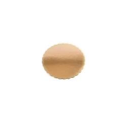 Bakery Cake Board - Round - Gold - ZigZag - 30 cm - 1 KG