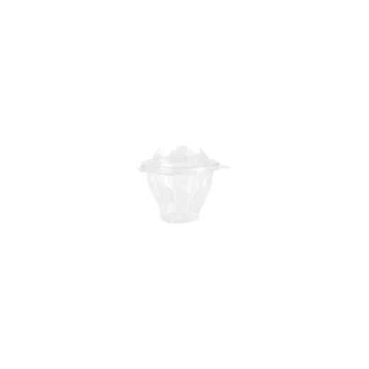 علب سلطة شفاف و غطاء سعة 250 - 75 قطعة من ار زي - ار زي - Image 2