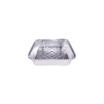 RZ Aluminum Container Square 25cm - 50 PCS - RZ Products