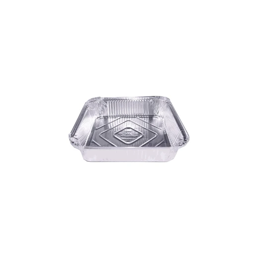 RZ Aluminum Container Square 25cm - 50 PCS - RZ Products - Image 2