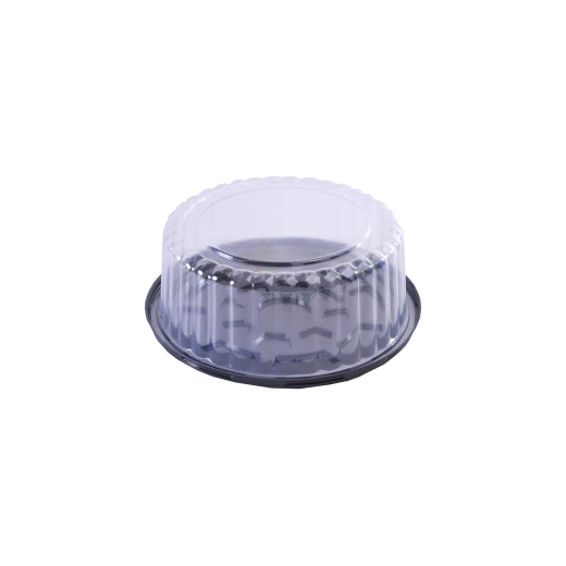 RZ Plastic Containers Round Black - Cake - XL 34cm with Lid - 1 Piece - RZ Products - Image 2