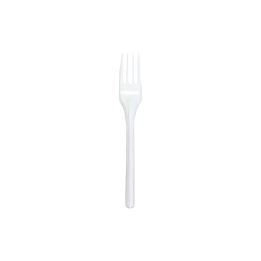 RZ White Plastic Forks - 50 Pieces - RZ Products - Image 2