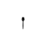 Spork - Black - 50 Pieces - RZ Products