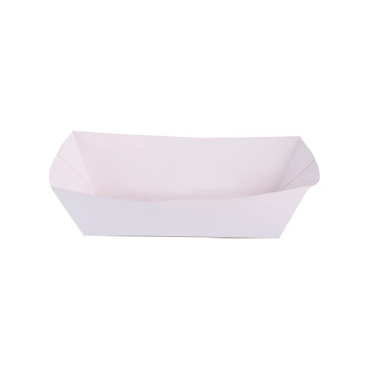 Paper Container Meal Tray White Large - RZ Products - Image 2