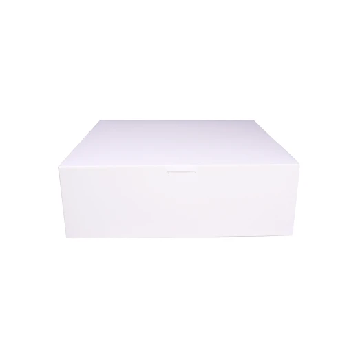 Paper Container Cake Box white - 35 5*35 5*10  cm - 5 PCS - RZ Products - Image 2