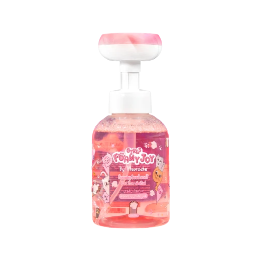 Foamy Joy foaming hand soap -in the shape of a cat paw - Pink (500 ml) Foamy Joy foaming hand soap -in the shape of a cat paw - Pink (500 ml)