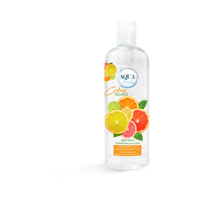 Aqua Roche Citrus scented body wash 600 ml - Aqua Roche