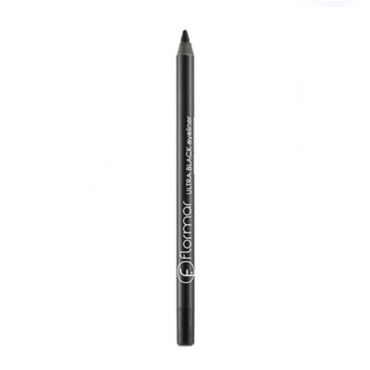 Flormar Ultra Black Eyeliner + Flormar Liner in a deep white shade - Image 2