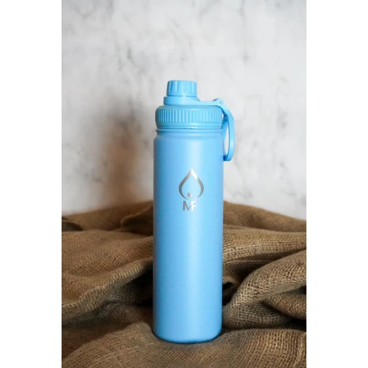 MF 650ml Stainless Steel Water Bottle, Double Wall Vacuum Insulated, Leak-Proof, Reusable, BPA-Free Flask, Keeps Drinks Hot or Cold for 24 Hours MF 650ml Stainless Steel Water Bottle, Double Wall Vacuum Insulated, Leak-Proof, Reusable, BPA-Free Flask, Keeps Drinks Hot or Cold for 24 Hours