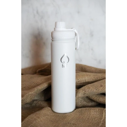 MF 650ml Stainless Steel Water Bottle, Double Wall Vacuum Insulated, Leak-Proof, Reusable, BPA-Free Flask, Keeps Drinks Hot or Cold for 24 Hours MF 650ml Stainless Steel Water Bottle, Double Wall Vacuum Insulated, Leak-Proof, Reusable, BPA-Free Flask, Keeps Drinks Hot or Cold for 24 Hours