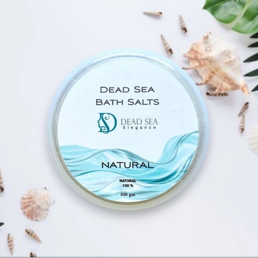 Dead Sea Bath Salts 100% Natural - White - Deadsea elegance - Image 3