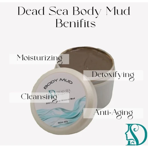 Dead Sea Body Mud 100% Natural Mineral Mud - Deadsea elegance - Image 8