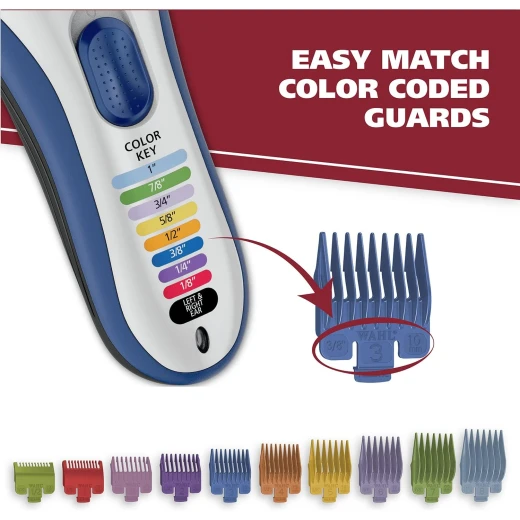 Wahl Color Pro Cordless Rechargeable Hair Clipper & Trimmer - Wahl - Image 5