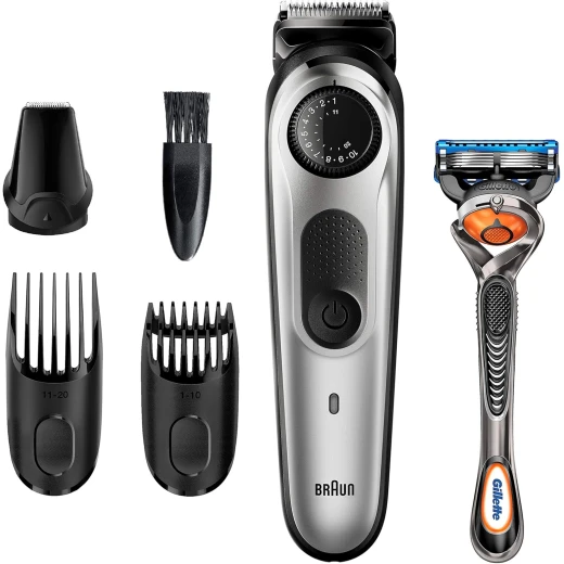 Braun Beard Trimmer BT5260, Hair Clippers for Men, Cordless Braun Beard Trimmer BT5260, Hair Clippers for Men, Cordless