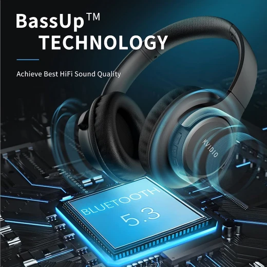 KVIDIO Bluetooth Headphones Over Ear - Pagetechno - Image 5