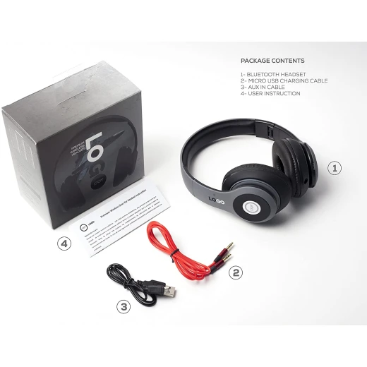iJoy Bluetooth Headphones Over Ear - Pagetechno - Image 6