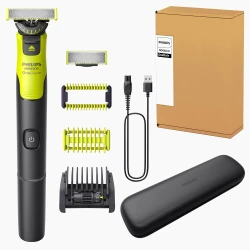 Philips OneBlade 360 with Connectivity Hybrid Face + Body, Electric Beard Trimmer