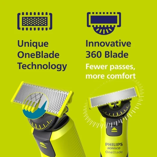Philips OneBlade 360 with Connectivity Hybrid Face + Body, Electric Beard Trimmer - Philips - Image 3