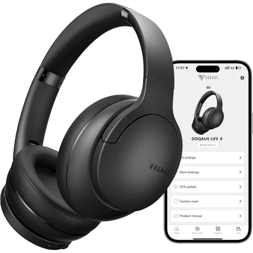 DOQAUS Over Ear Bluetooth Headphones Wireless, 90H Playtime - Doqaus - Image 5