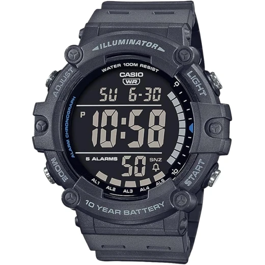 Casio Illuminator AE1500WH Series | 10-Year Battery | LED Backlight | 5-Alarms Casio Illuminator AE1500WH Series | 10-Year Battery | LED Backlight | 5-Alarms