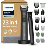 Philips Multigroom 9000 Series All-in-One Trimmer 23 Accessories + OneBlade Razor for Men - Philips