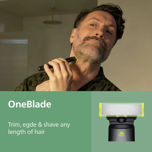 Philips Multigroom 9000 Series All-in-One Trimmer 23 Accessories + OneBlade Razor for Men - Philips - Image 4