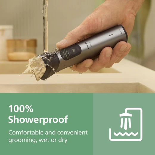 Philips Multigroom 9000 Series All-in-One Trimmer 23 Accessories + OneBlade Razor for Men - Philips - Image 5