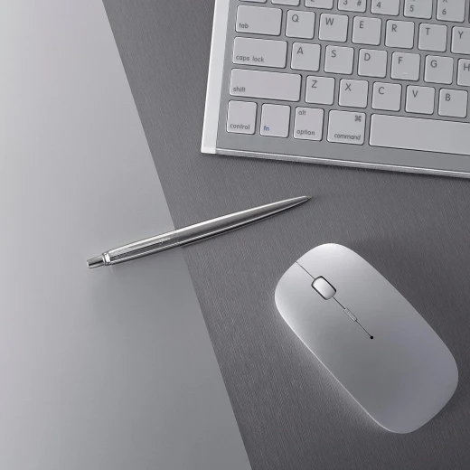 Parker Jotter Ballpoint Pen | Stainless Steel with Chrome Trim | Medium Point - Parker - Image 3