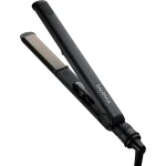 Salonia Ceramic Titanium Hair Straightener 230°C Maximum Temperature, Lightweight, Straightens All Hair Types Black (No Pouch) - Salonia