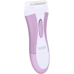 Bauer Professional Lady Shaver, Wet & Dry Cordless Electric Shaver, Stainless Steel Blades for a Silky Smooth Finish, Battery Operated - Bauer