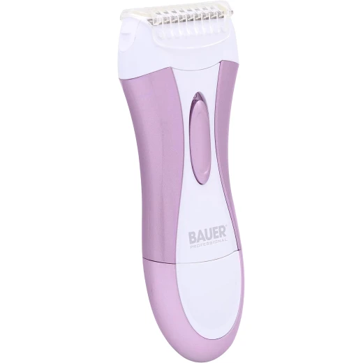 Bauer Professional Lady Shaver, Wet & Dry Cordless Electric Shaver, Stainless Steel Blades for a Silky Smooth Finish, Battery Operated Bauer Professional Lady Shaver, Wet & Dry Cordless Electric Shaver, Stainless Steel Blades for a Silky Smooth Finish, Battery Operated