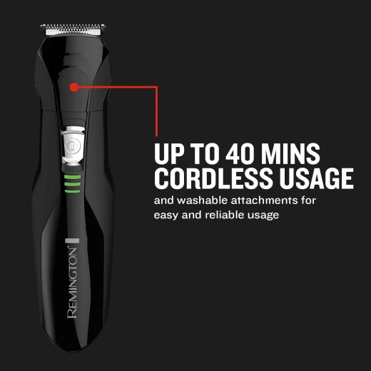 Remington All-in-One Grooming Kit Beard Trimmer (4 Attachments, Beard & Hair Comb, Nose & Ear - Remington - Image 3