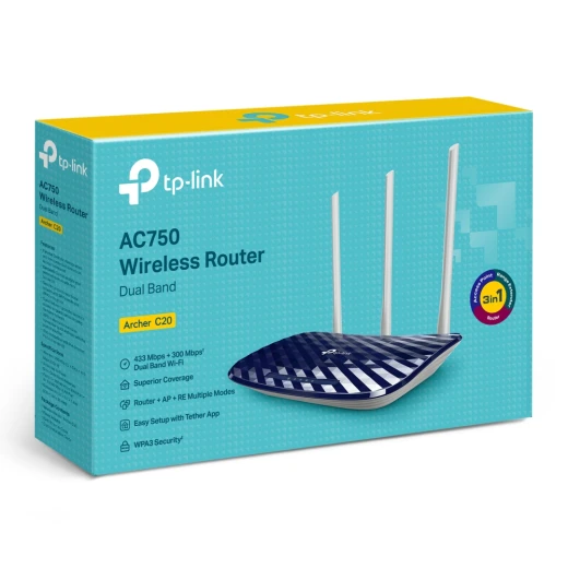 Tp link Archer C20 Wireless Dual Band Router,Wifi Extender - TP-Link - Image 3